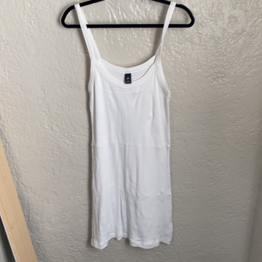 Ribbed t-shirt dress